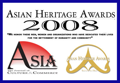 Fifth Annual Asian Heritage Awards Honors State Sen. Leland Yee and achievement in 12 categories. Please help us choose one nominee from each category to honors them at the gala dinner to be held Saturday, May 10, Grand Manchester Hyatt Downtown San Diego