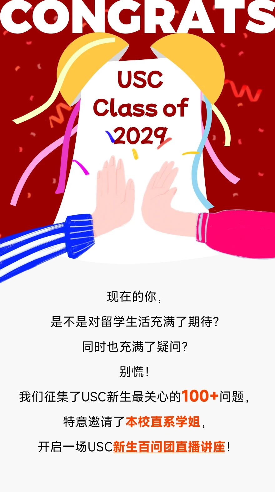 ƹ㡿Welcome USC 2029ض100