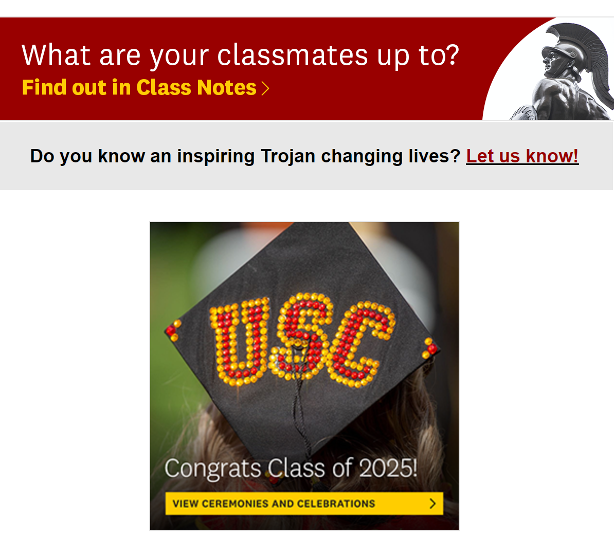 Usc Trojan Family