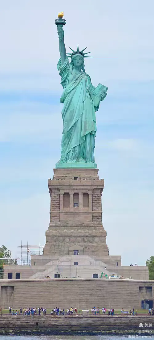 紐約的地標~自由女神像