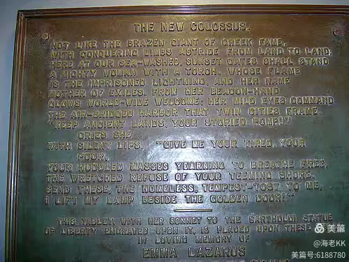 紐約的地標~自由女神像