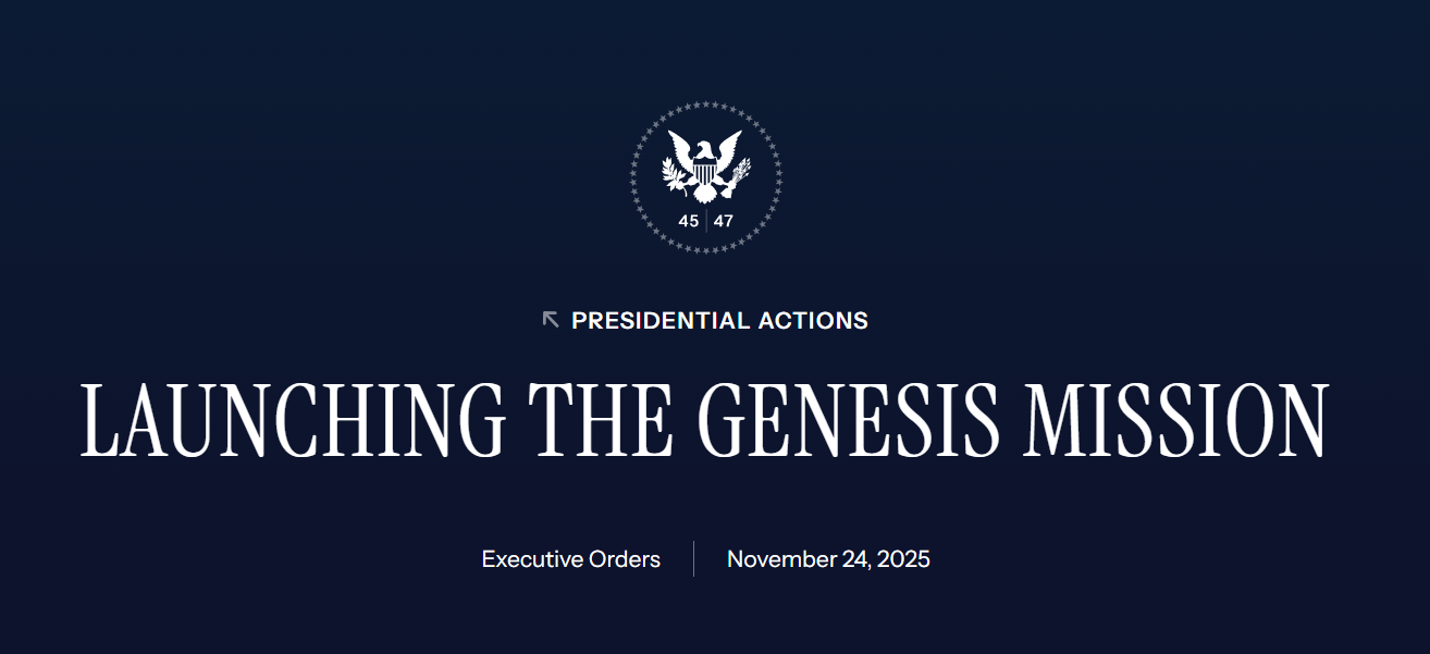 美国“创世纪计划”:一场关于AI主导权的国家行动