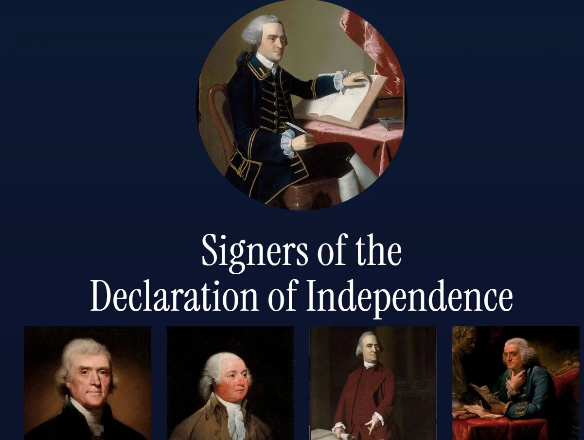 #美国建国两个半世纪#《独立宣言》的签署者之约翰·汉考克