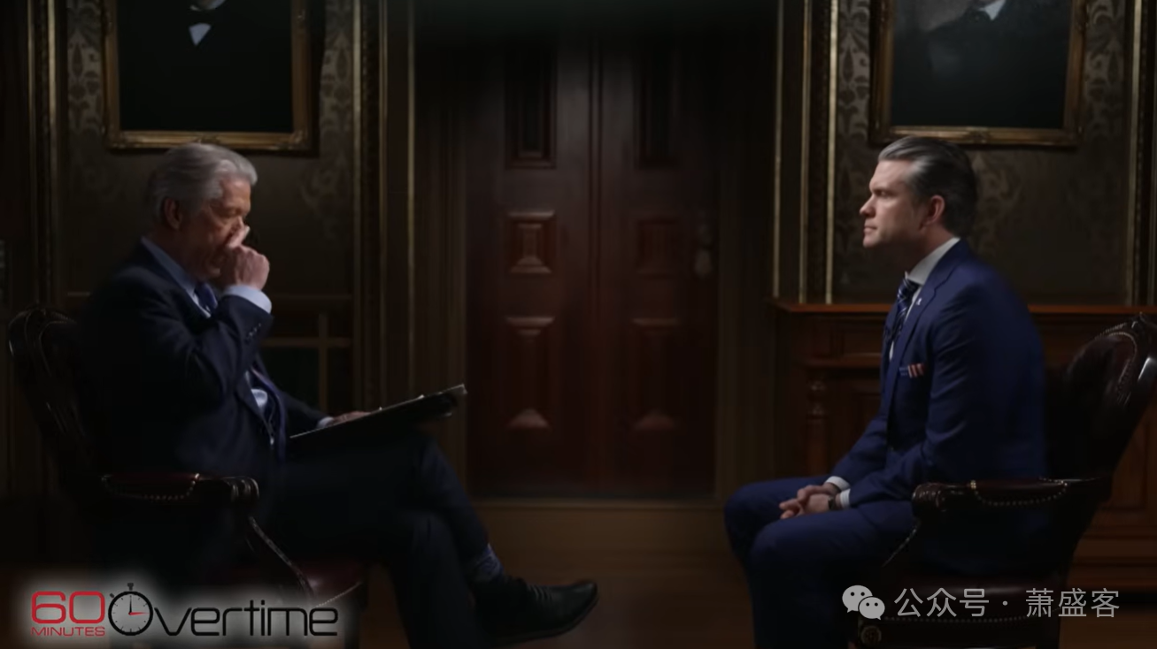 战争部长赫格塞斯《60分钟》专访:挑战美国的代价将非常高!