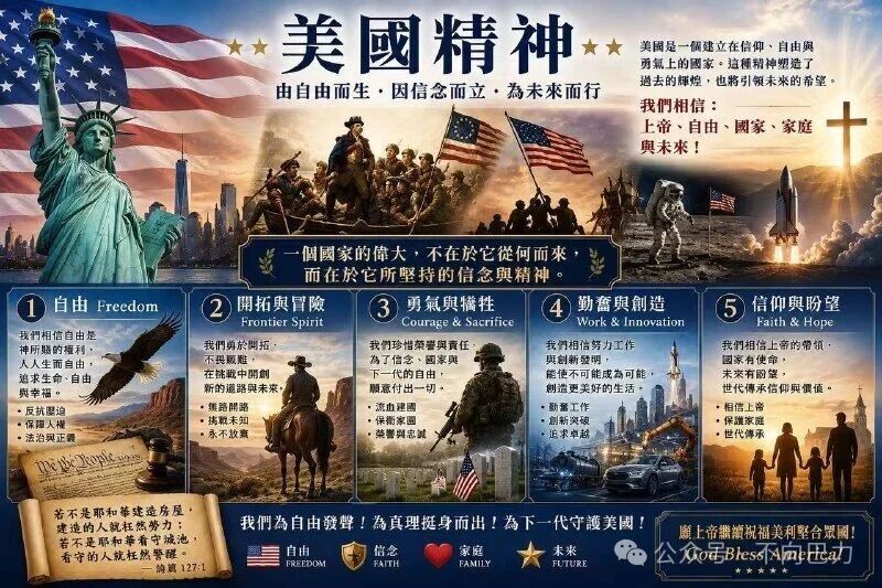 “美国的命运是由祂书写的!”-川普总统在独立日“向美国致敬”庆典上致辞