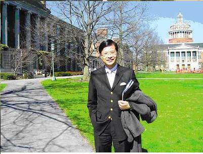 姜镇英教授代表美国华裔教授网对林日�N博士热情捐献表示诚挚感谢‏