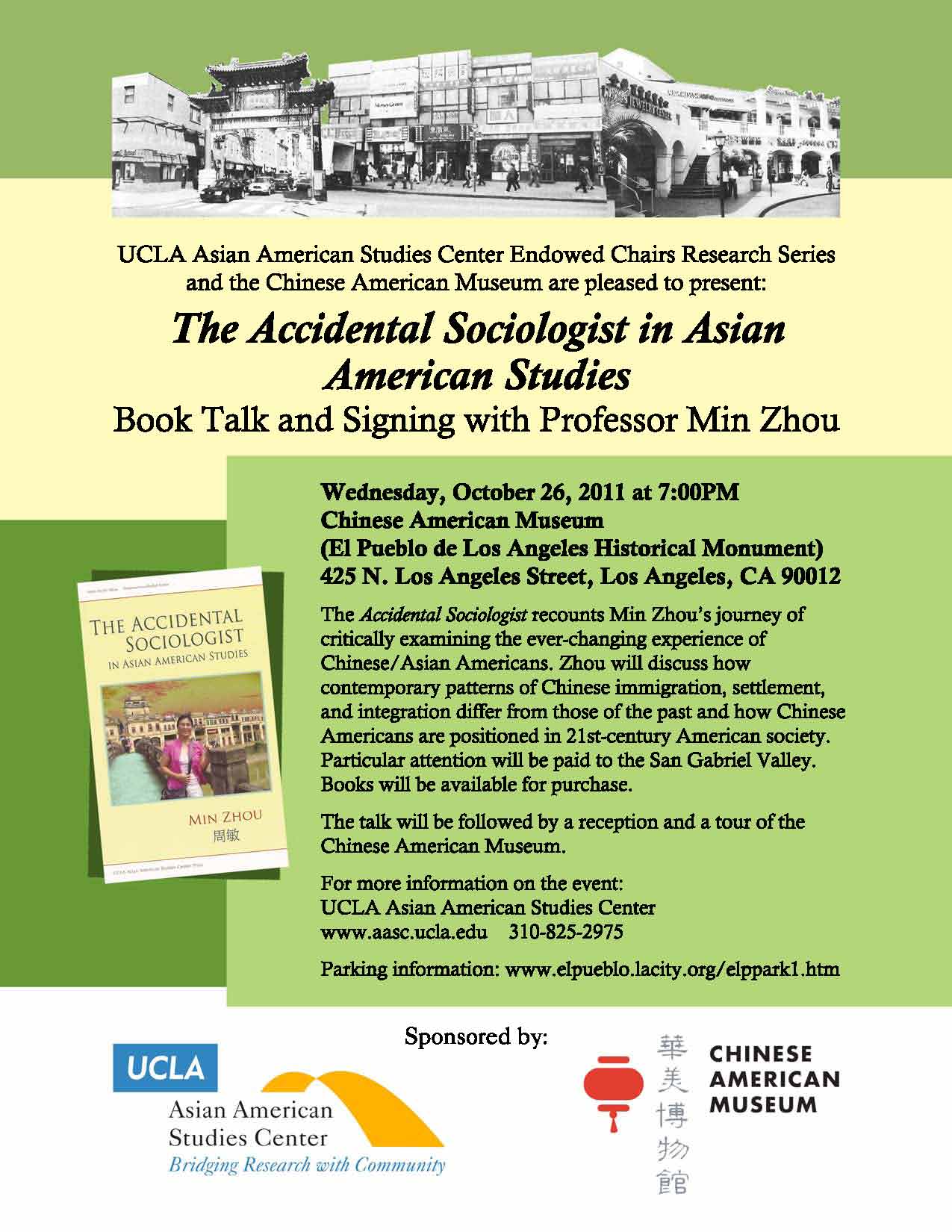鷢᣺The Accidental Sociologist in Asian American Studies10/26