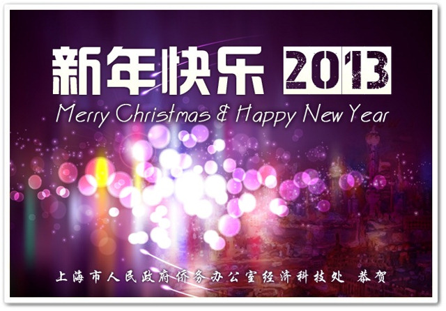 对美国华裔教授专家网的2012年圣诞祝福