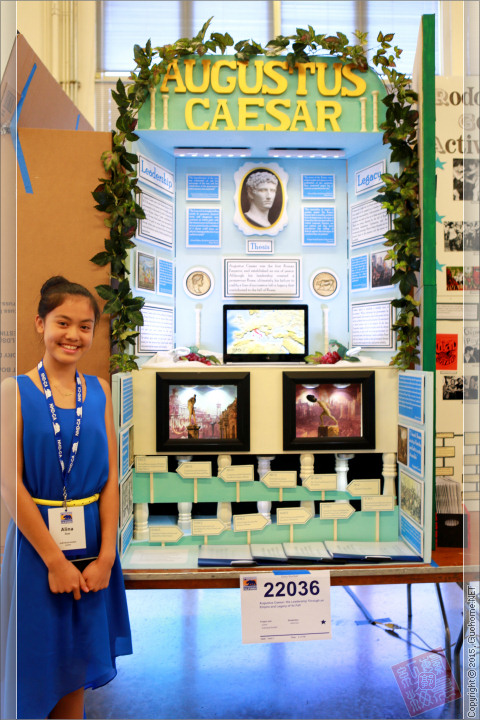 尔湾华裔中学生郭艾莲娜和Miranda Wu将携胜选作品赴全美历史日决赛