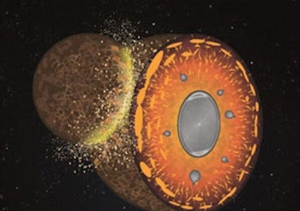 法国国家科学研究中心（CNRS）：地球形成之初遭陨石撞击 持续一亿年