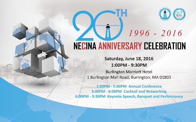 NECINA 20th Anniversary Gala & Annual Meeting6/18