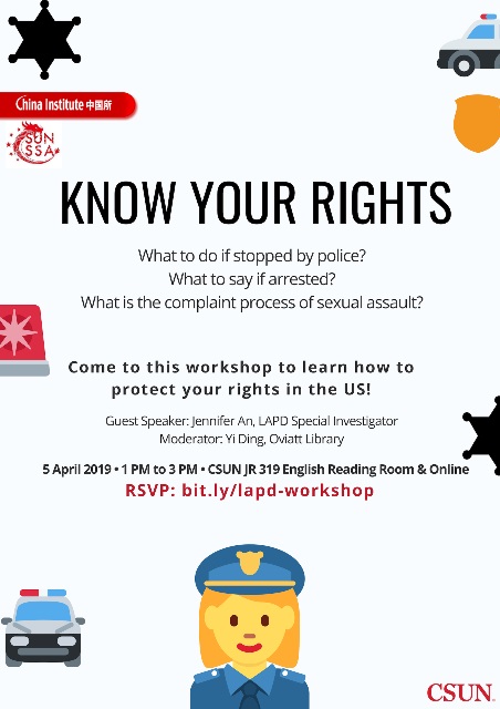 CSUNKnowing & protecting your rights in America4/5