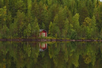 瑞典的魅力自然：安静、温柔、简约、舒适的“小木屋”